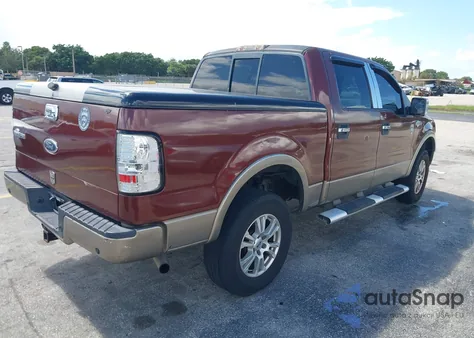 2005 Ford F-150 Lariat/Xlt из США, поврежденный, VIN 1FTPW125X5KD47195